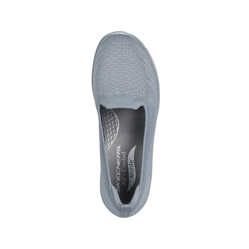 کفش زنانه اسکچرز مدل 100726 GRY Arch Fit Sunny - Comfort Flow - تصویر 4
