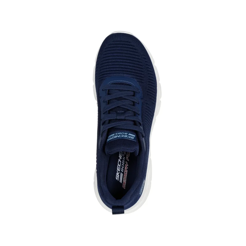 خرید کفش سرمه‌ای زنانه اسکچرز مدل 117385 NVY Bobs B Flex Hi - Flying HI از کایانا اسپرتس