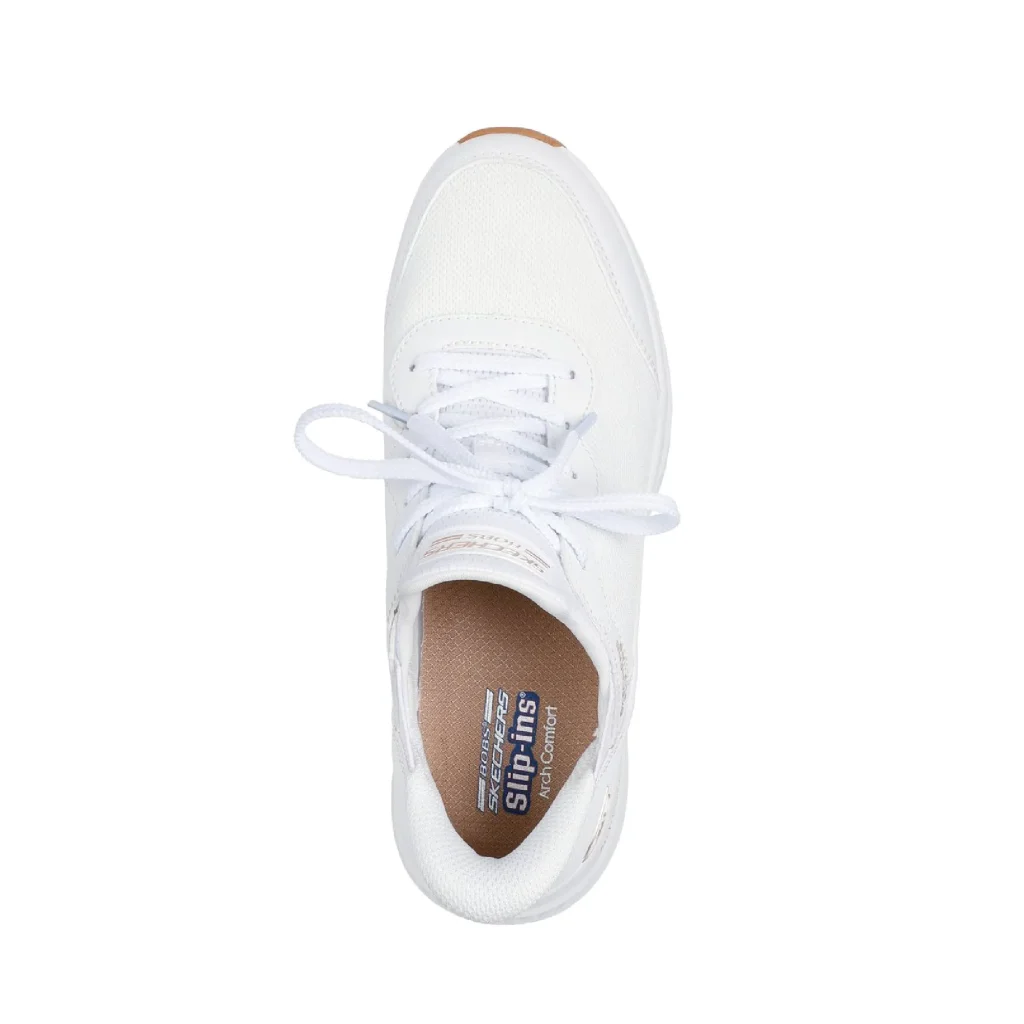 کفش زنانه اسکچرز مدل 117627 W Slip-ins: BOBS Arch Comfort B Sweet - A Look - تصویر 4