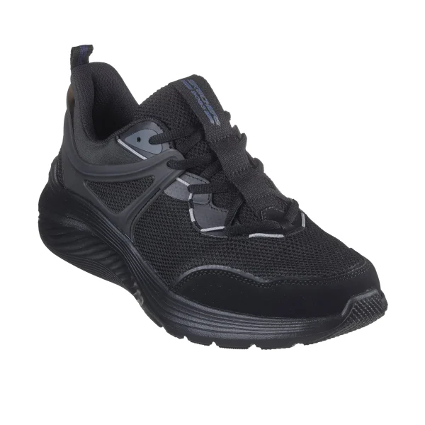 خرید کفش مشکی مردانه اسکچرز مدل 118221 BBK BOBS Sport Squad Waves – Tide Up از کایانا نمایندگی اسکیچرز