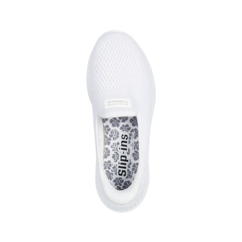کفش زنانه اسکچرز مدل 125644 WHT Slip-ins: Go Walk Now - Ivy - تصویر 4