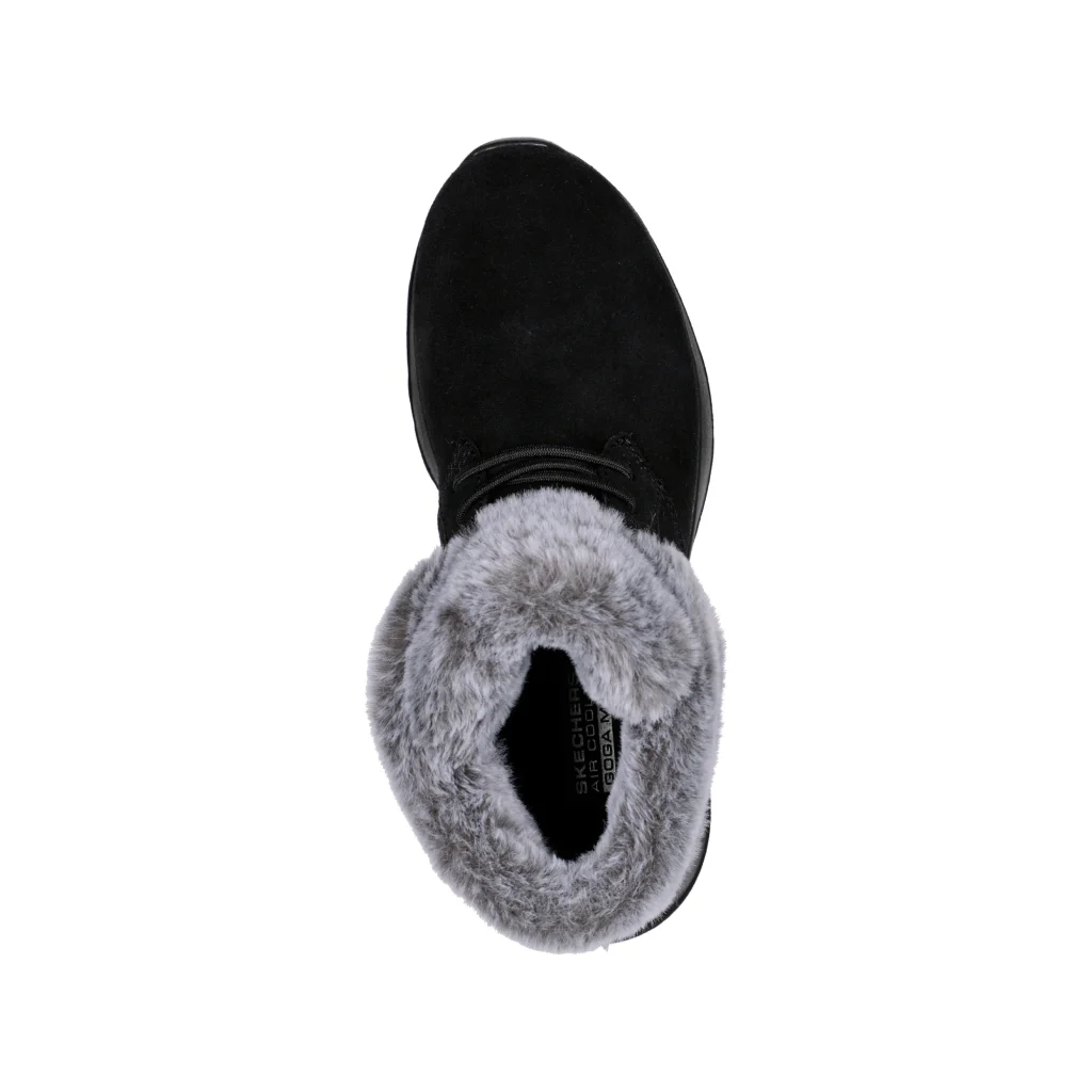 خرید نیم بوت مشکی زنانه اسکیچرز اصل مدل 144042 BKGY On-The-Go Joy - Plush Dreams از کایانا اسپرتس