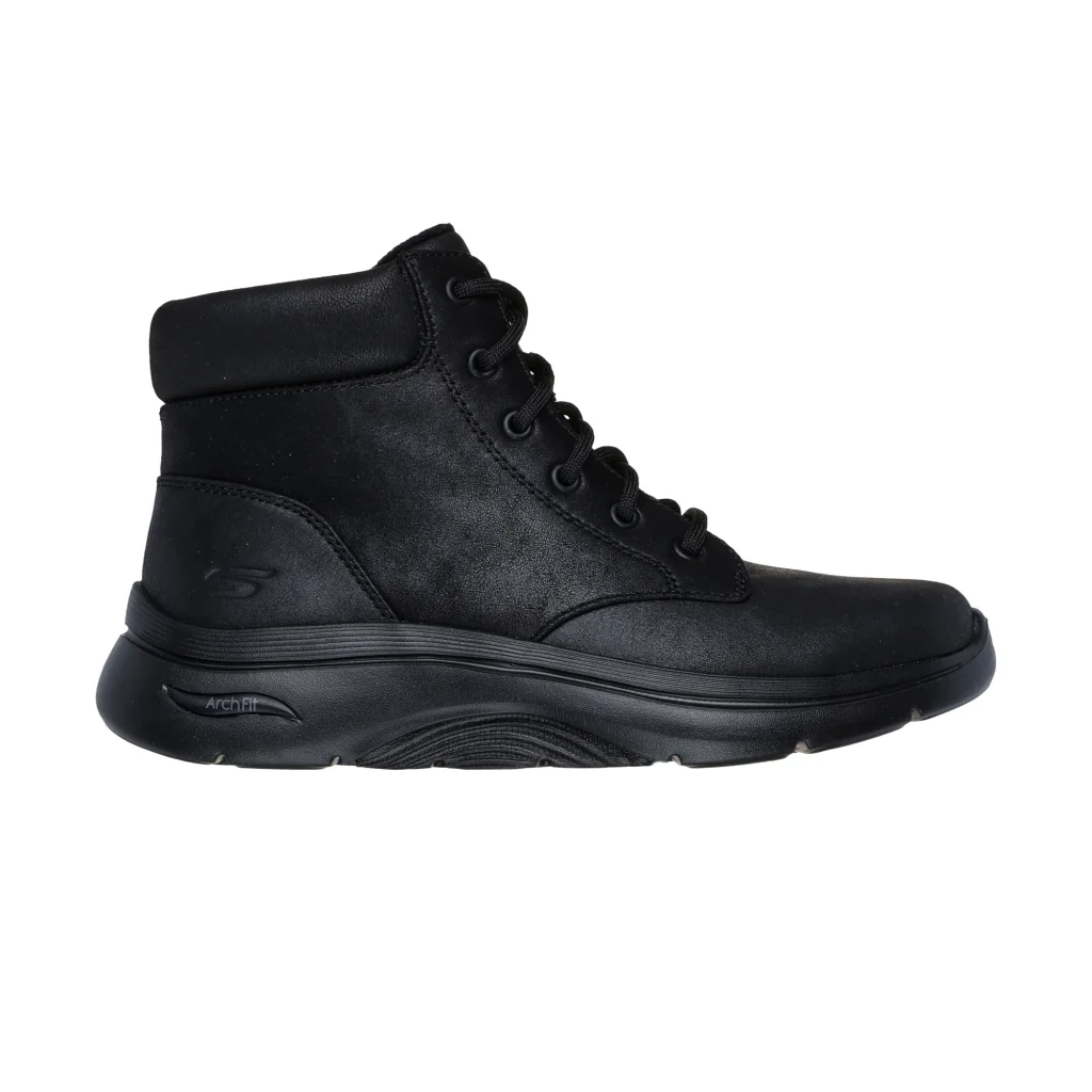 خرید و قیمت نیم بوت مشکی زنانه اسکچرز مدل 144558 BBK Go Walk Arch Fit 2.0 - Mountain View از کایانا نمایندگی اسکیچرز