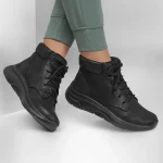 خرید و قیمت نیم بوت مشکی زنانه اسکچرز مدل 144558 BBK Go Walk Arch Fit 2.0 - Mountain View از کایانا نمایندگی اسکیچرز