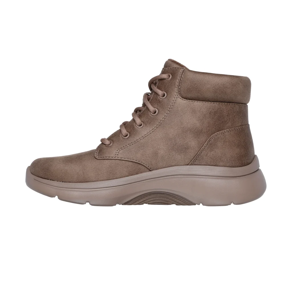 خرید و قیمت نیم بوت قهوه‌ای زنانه اسکچرز مدل 144558 BBK Go Walk Arch Fit 2.0 - Mountain View از کایانا نمایندگی اسکیچرز