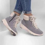 خرید و قیمت نیم بوت طوسی زنانه اسکچرز مدل 16677 GRY Go Walk Glacial Ultra - Woodlands از کایانا نمایندگی اسکیچرز