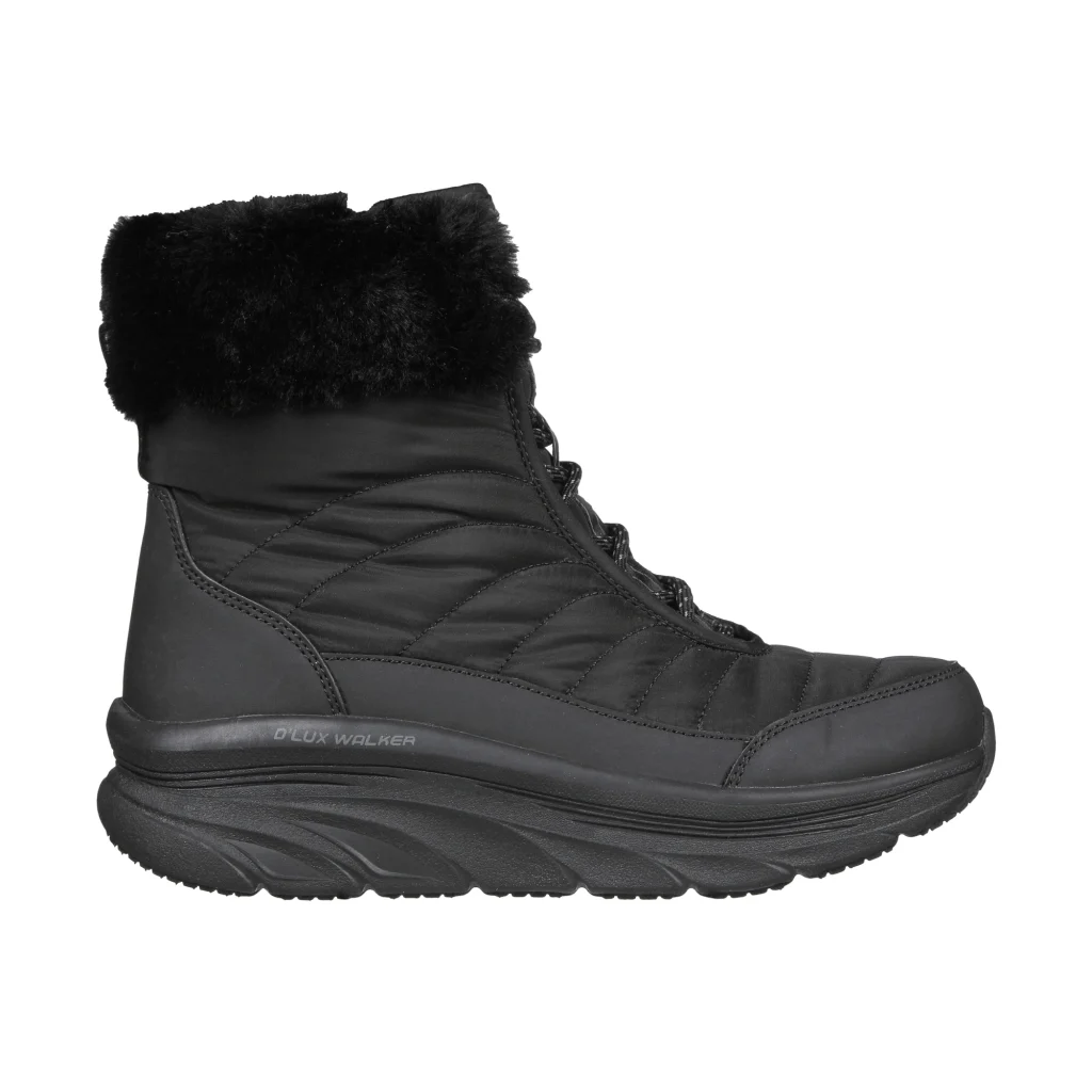 خرید و قیمت نیم بوت زنانه اسکچرز مدل 167388 BBK Relaxed Fit: D'lux Walker - Winter Solstice از کایانا نمایندگی اسکیچرز