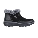 خرید نیم بوت مشکی زنانه اسکچرز مدل 167403 BLK Relaxed Fit: Easy Going - Warm Escape کایانا از نمایندگی اسکیچرز