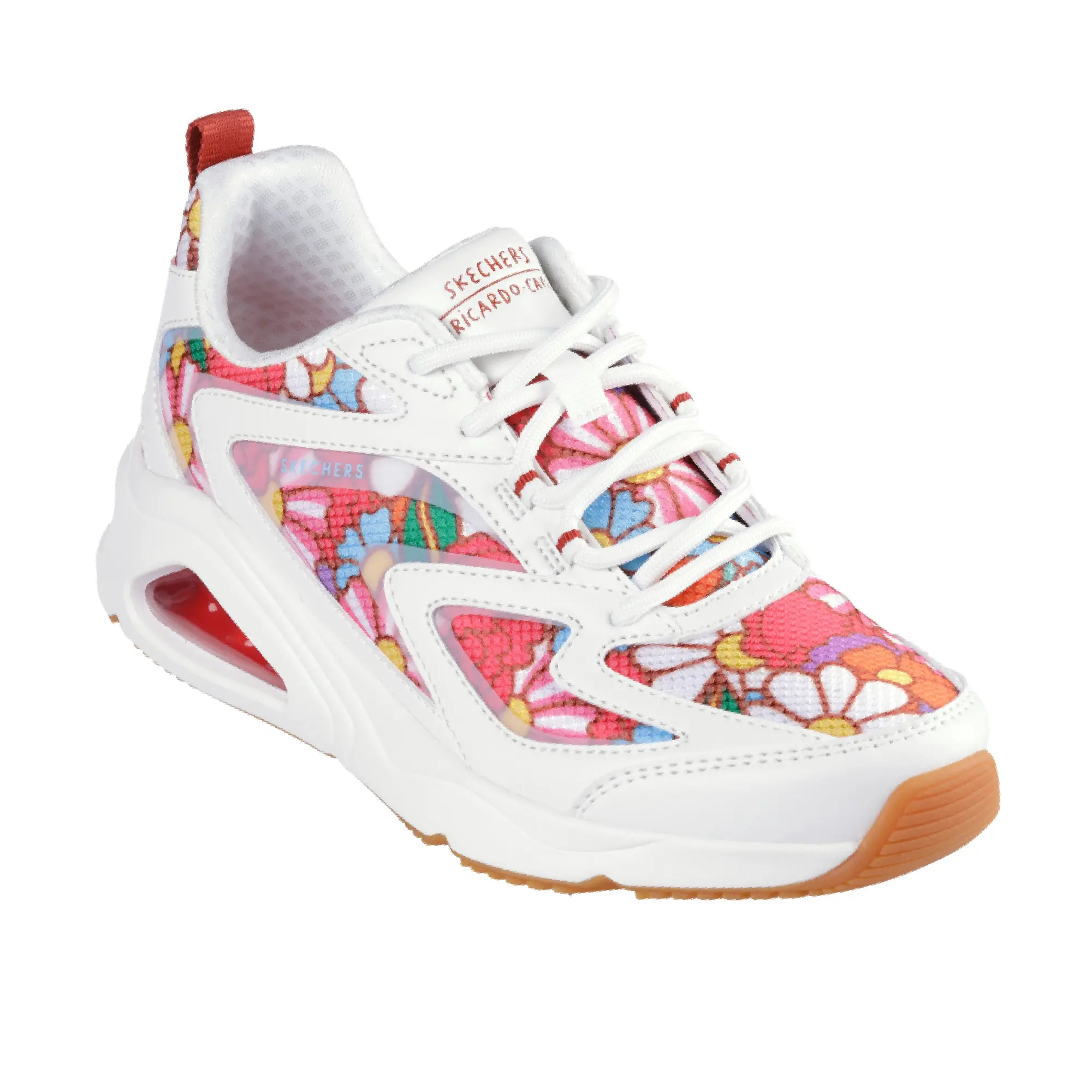 177948_WMLT_E.webp کفش زنانه اسکچرز مدل 177948 WMLT Tres-Air Uno - Ricardo Cavolo Spring Bloom - تصویر 1