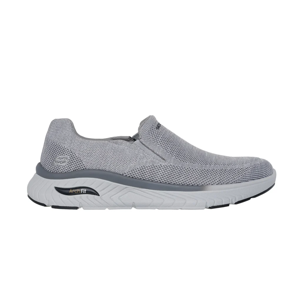 کفش مردانه اسکچرز مدل 205345 GRY Relaxed Fit: Arch Fit Crosser - Locke - تصویر 2
