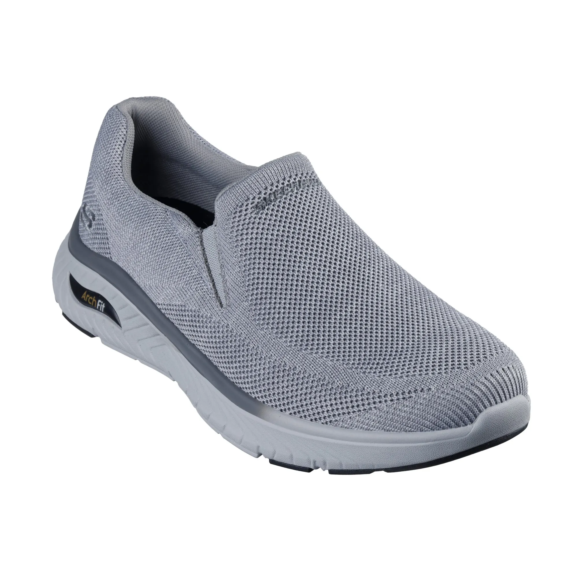 205345_GRY_E.webp کفش مردانه اسکچرز مدل 205345 GRY Relaxed Fit: Arch Fit Crosser - Locke - تصویر 1
