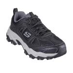 کفش مردانه اسکچرز مدل 237527 BKGY Stamina AT - Upper Stitch