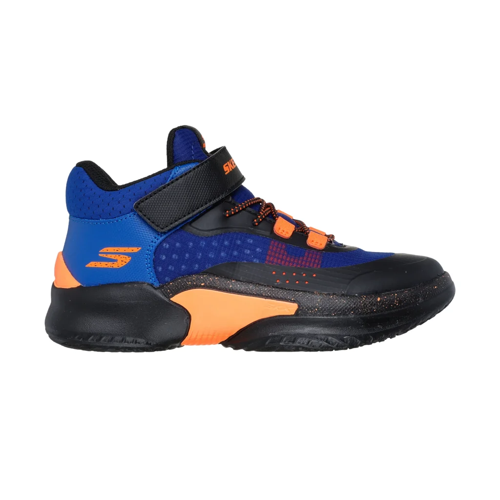 کفش ساق‌دار پسرانه اسکچرز مدل 406068L BLBK SKX Court Hype - Hooper-Hero - تصویر 2