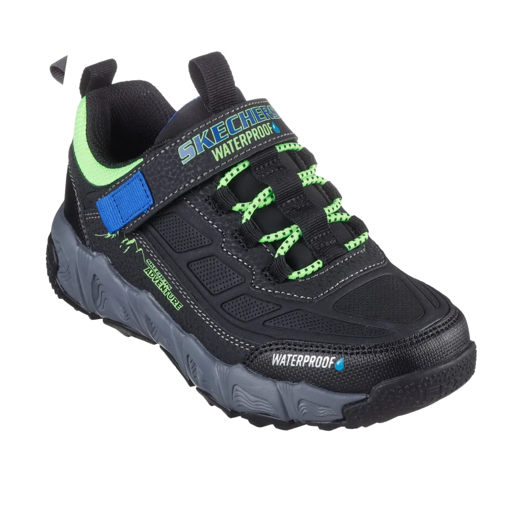 خرید کفش پسرانه مشکی طبیعتگردی اسکچرز اورجینال مدل 406448L BBLM Waterproof: Velocitrek - H2O Ranger از کایانا اسپرتس نمایندگی اسکیچرز تهران