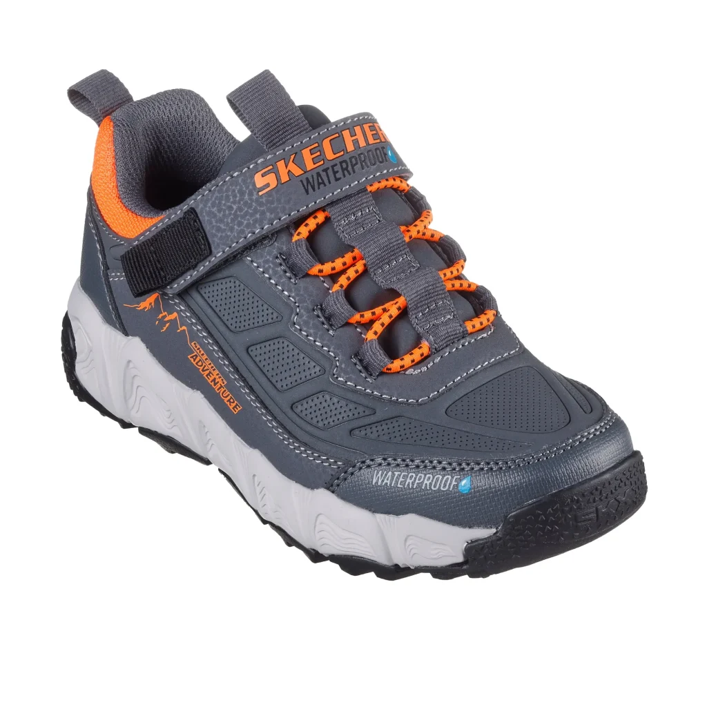 خرید کفش پسرانه طوسی طبیعتگردی اسکچرز اصل مدل 406448L CCOR Waterproof: Velocitrek - H2O Ranger از کایانا اسپرتس شعبه اسکیچرز تهران