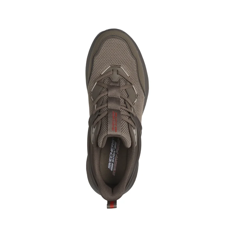 خرید کفش قهوه‌ای روزمره مردانه اسکچرز مدل 118221 BRN BOBS Sport Squad Waves – Tide Up از کایانا نمایندگی اسکیچرز