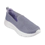 خرید کفش بدون بند طوسی زنانه اسکچرز مدل 124834 GYLV Go Walk Flex - Sadi از کایانا نمایندگی اسکیچرز ایران