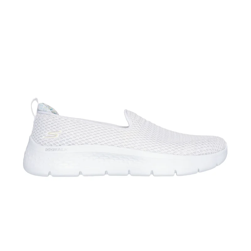 خرید کفش سفید بدون بند زنانه اسکچرز مدل 124834 WYL Go Walk Flex - Sadi از کایانا نمایندگی اسکیچرز