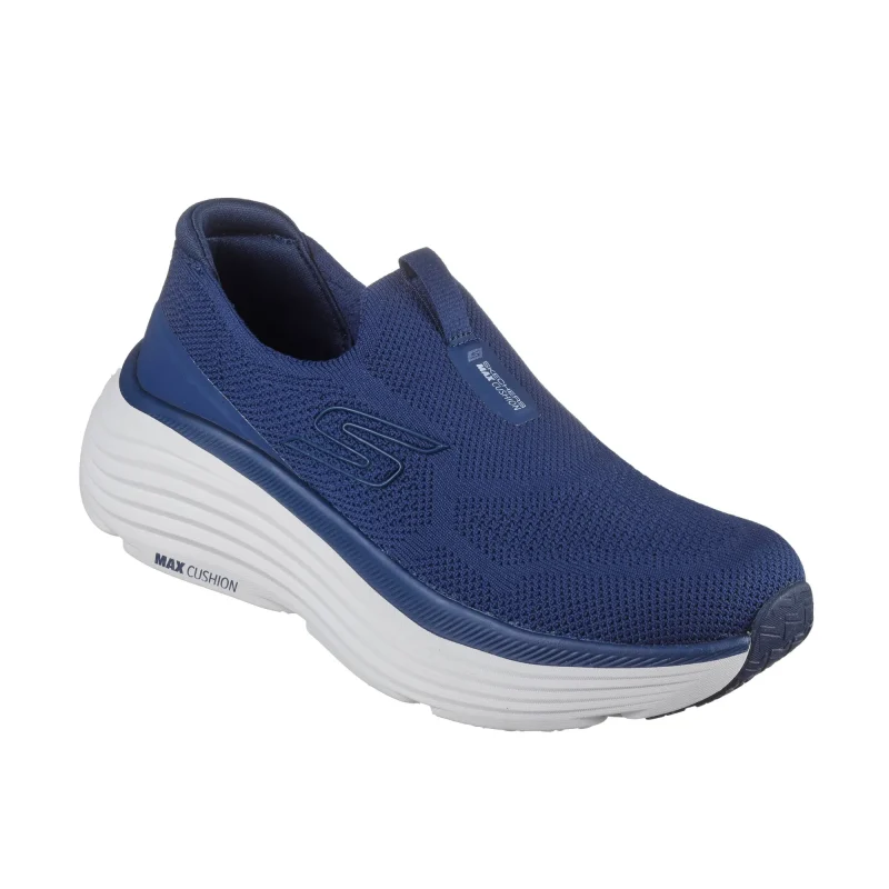 خرید کفش بدون بند سرمه‌ای زنانه اسکچرز مدل 129481 NVY Max Cushioning Endeavour - Sarasota از کایانا نمایندگی اسکیچرز