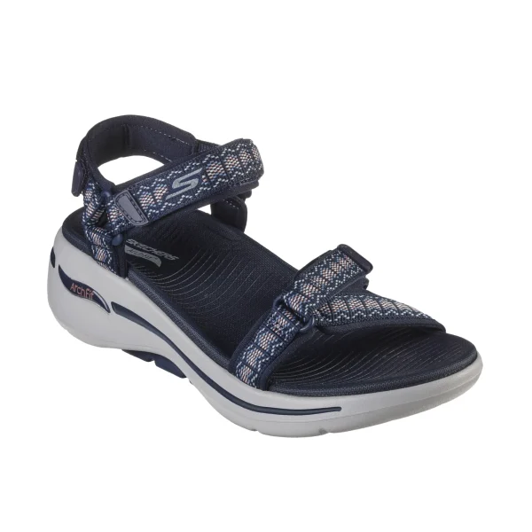 خرید صندل زنانه اسکچرز مدل 140256 NVY Go Walk Arch Fit - Affinity از کایانا اسپرتس