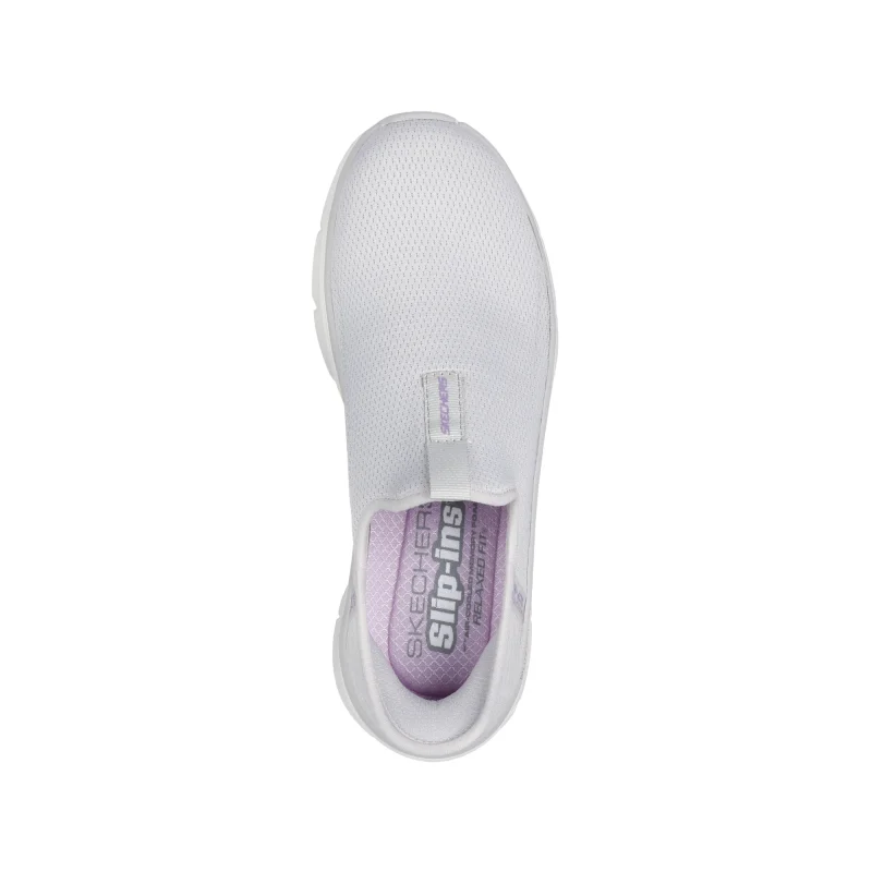 خرید کفش بدون بند راحت پوش زنانه اسکچرز مدل 150099 LGLV SLIP-INS RF: D'LUX WALKER 2.0- Happy Step از کایانا نمایندگی اسکیچرز