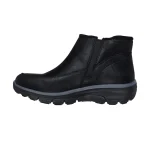 خرید نیم بوت مشکی زنانه اسکچرز مدل 168031 BLK Relaxed Fit: Easy Going - Into Fall از کایانا اسپرت نمایندگی اسکیچرز
