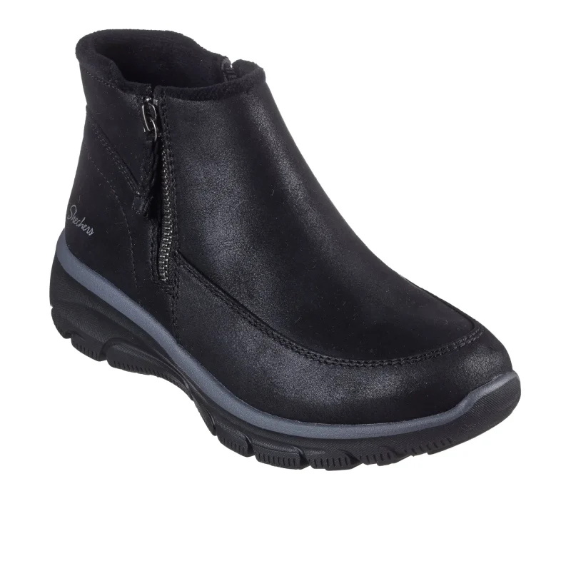 خرید نیم بوت مشکی زنانه اسکچرز مدل 168031 BLK Relaxed Fit: Easy Going - Into Fall از کایانا اسپرت نمایندگی اسکیچرز