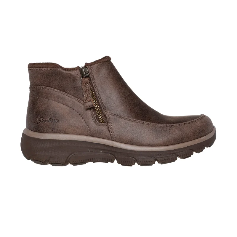 خرید نیم بوت قهوه‌ای زنانه اسکچرز مدل 168031 CHOC Relaxed Fit: Easy Going - Into Fall اورجینال از کایانا نمایندگی اسکیچرز