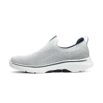خرید کفش بدون بند طوسی مردانه اسکچرز مدل 216633 GYNV Go Walk 7 از کایانا نمایندگی اسکیچرز