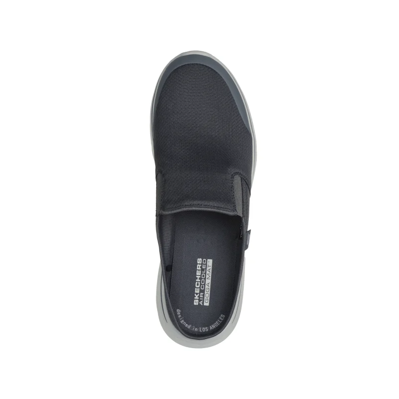 کفش طوسی پشت باز مردانه اسکچرز مدل 216645 CHAR Go Walk 7 - Cabrio 2 از کایانا نمایندگی اسکیچرز