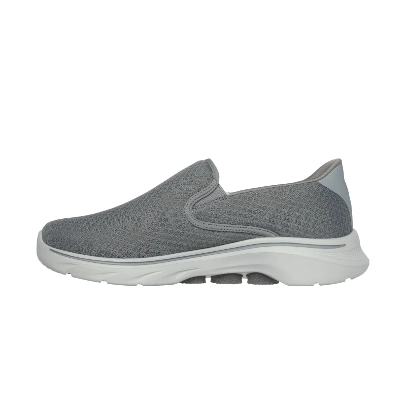 خرید کفش بدون بند مردانه طوسی اسکچرز مدل 216646 GRY Go Walk 7 - Orva 2 از کایانا اسپرتس