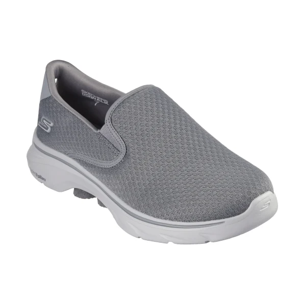 خرید کفش بدون بند مردانه طوسی اسکچرز مدل 216646 GRY Go Walk 7 - Orva 2 از کایانا اسپرتس
