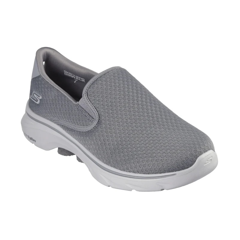 خرید کفش بدون بند مردانه طوسی اسکچرز مدل 216646 GRY Go Walk 7 - Orva 2 از کایانا اسپرتس