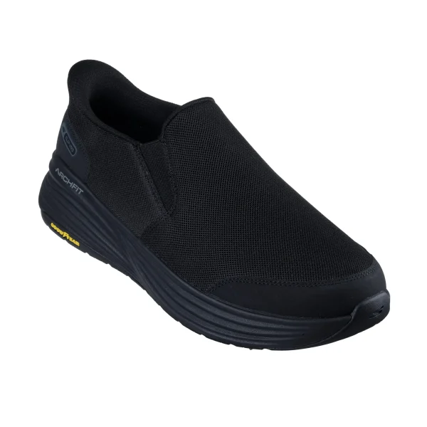خرید کفش بدون بند مشکی مردانه اسکچرز مدل 217000 BBK Go Walk Stability 2.0 - Charles از کایانا نمایندگی اسکیچرز