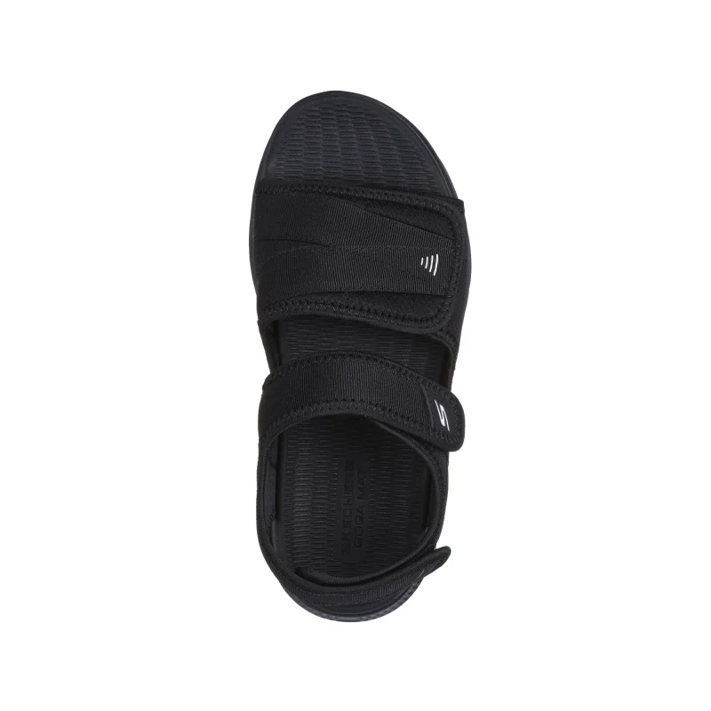 خرید صندل مشکی مردانه اسکچرز مدل 229098 BLK Go Consistent Sandal - Strong Signal از کایانا نمایندگی اسکیچرز