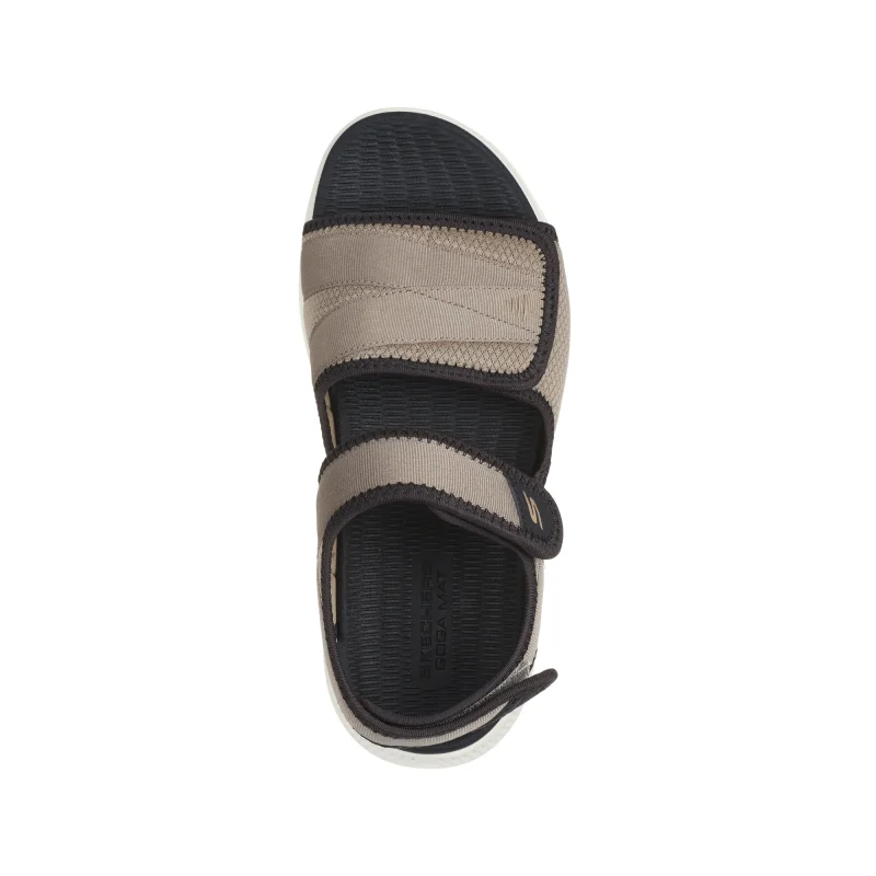 خرید صندل کرم خاکی مردانه اسکچرز مدل 229098 KHK Go Consistent Sandal - Strong Signal از کایانا نمایندگی اسکیچرز
