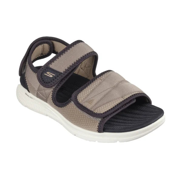 خرید صندل کرم خاکی مردانه اسکچرز مدل 229098 KHK Go Consistent Sandal - Strong Signal از کایانا نمایندگی اسکیچرز