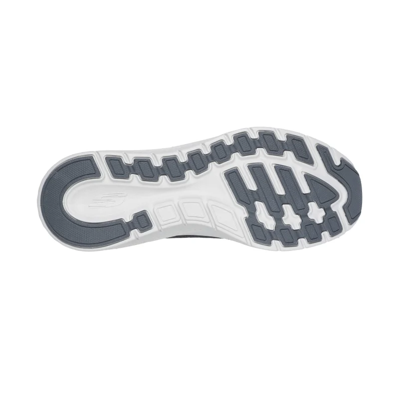 خرید کفش بدون بند طوسی مردانه اسکچرز پنجه پهن مدل 232706WW CHAR Arch Fit 2.0 - Vallo از کایانا نمایندگی اسکیچرز