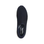 خرید کفش بدون بند سرمه‌ای مردانه اسکچرز پنجه پهن مدل 232706WW NVY Arch Fit 2.0 - Vallo از کایانا نمایندگی اسکیچرز تهران