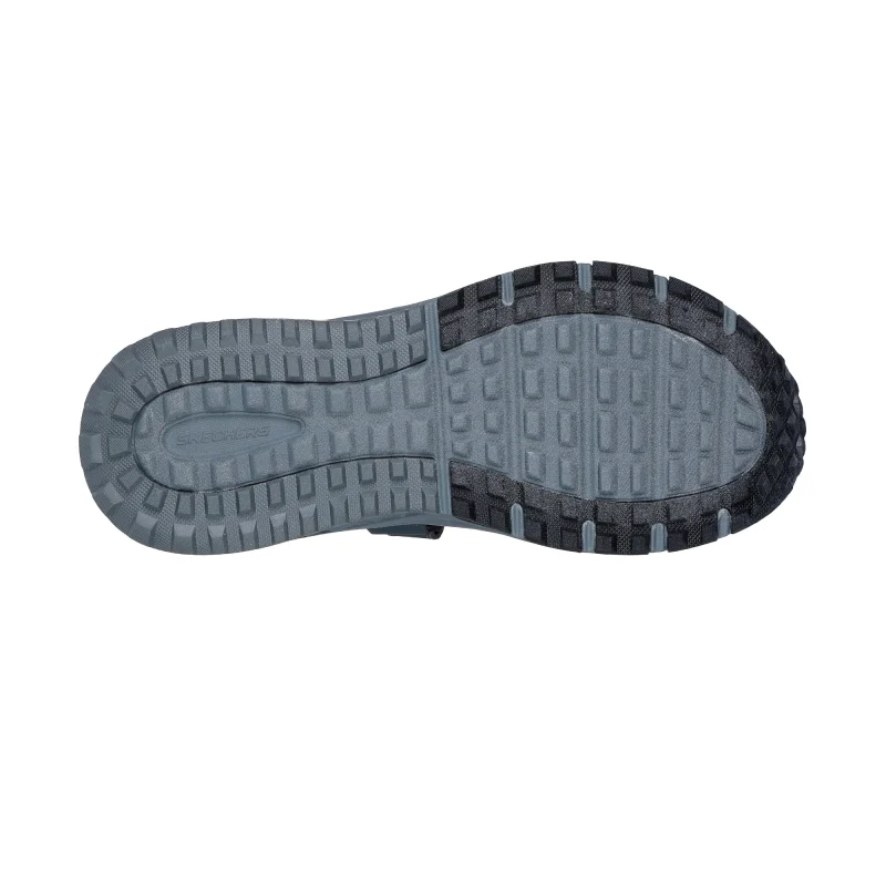 خرید صندل آبی طبیعت گردی مردانه اسکچرز مدل 237588 SLT Escape Plan Trail - Sandal Forever Pursuit از کایانا نمایندگی اسکیچرز