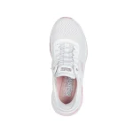 قیمت کفش سفید بندنما زنانه اسکچرز مدل 129006 WPK Go Run Elevate 2.0 - Banyan راحت پوش سفید اصل از کایانا اسپرت تهران اسکیچرز