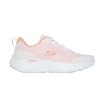 خرید کفش دویدن زنانه اسکچرز مدل 129441 WOR Go Run Lite - Ultra Stride سفید نارنجی از کایانا اسپرت نمایندگی اسکیچرز