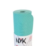 خرید مت یوگا سبز پاستیلی مدل NYK 13005 ضخامت 6 میلی متر اورجینال
