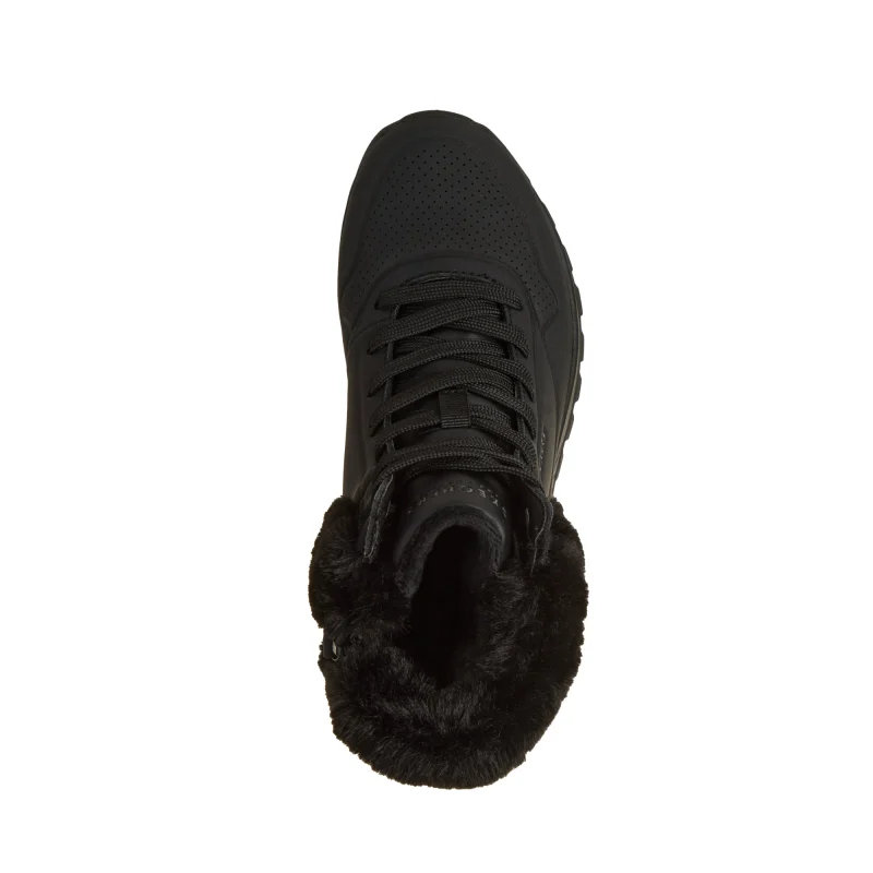 خرید کفش نیم بوت مشکی زنانه اسکچرز مدل 167274 BBK UNO Rugged - Fall Air از کایانا اسپرت نمایندگی اسکیچرز
