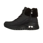 خرید کفش نیم بوت مشکی زنانه اسکچرز مدل 167274 BBK UNO Rugged - Fall Air از کایانا اسپرت نمایندگی اسکیچرز