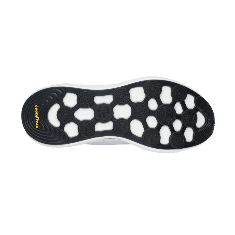 کفش رانینگ سفید مردانه اسکچرز مدل 220661 WBK Slip-ins: Arch Fit Go Run Anywhere - Ember اورجینال از کایانا نمایندگی اسکیچرز تهران
