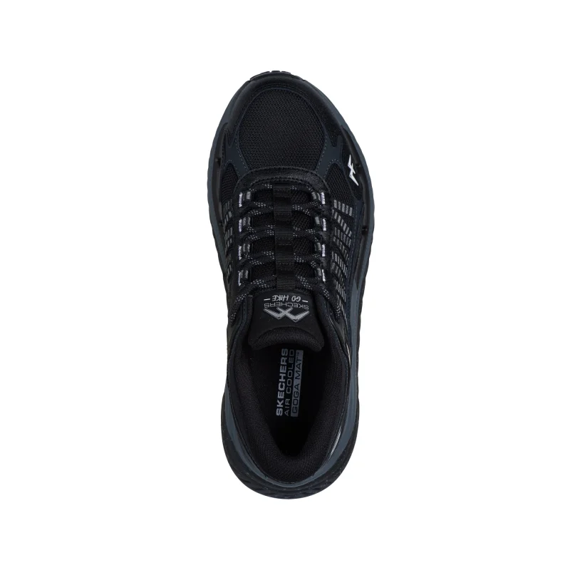 خرید کفش مشکی طبیعت گردی مردانه اسکچرز مدل 220924 BBK Max Cushioning Premier Trail 2.0 - Transfuse از کایانا اسپرت نمایندگی اسکیچرز