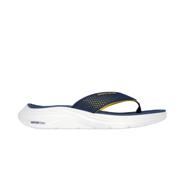 خرید دمپایی لاانگشتی آبی مردانه اسکچرز مدل 232894 NVYL Vapor Foam Sandal - Sayto از کایانا اسپرتس