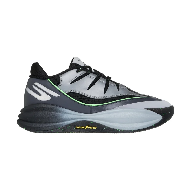 خرید کفش بسکتبال مردانه اسکچرز طوسی مدل 253025 CBLM Basketball: SKX B-Lite از کایانا اسپرت نمایندگی اسکیچرز