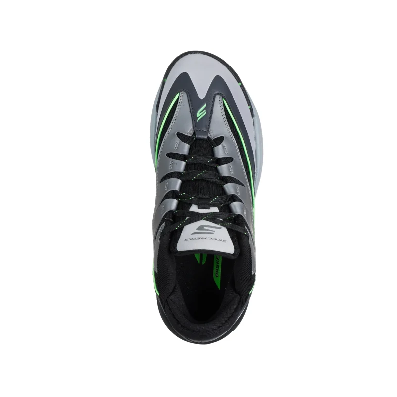 خرید کفش بسکتبال مردانه اسکچرز طوسی مدل 253025 CBLM Basketball: SKX B-Lite از کایانا اسپرت نمایندگی اسکیچرز